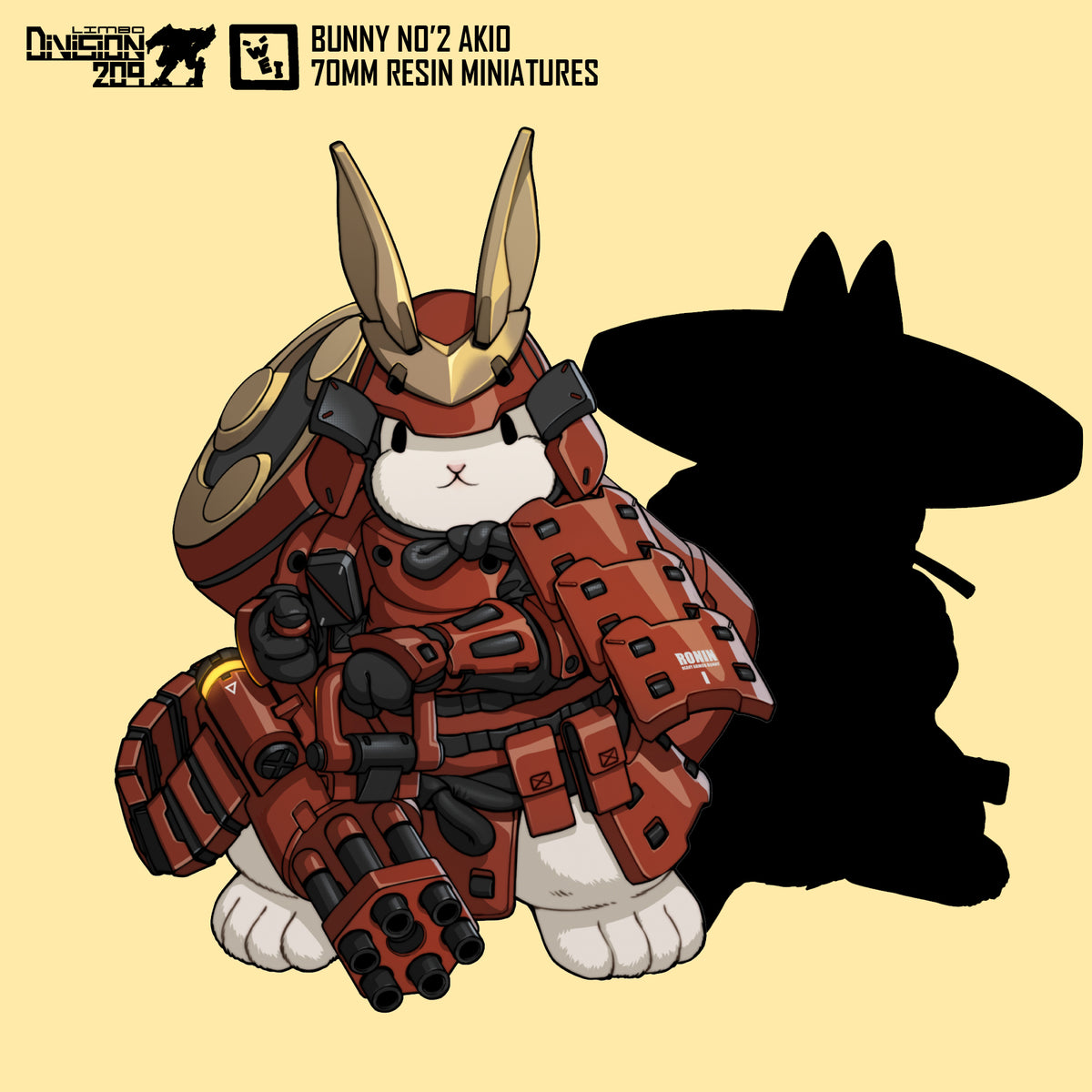 Bunny No'2 Akio 70mm – LimboDivision209