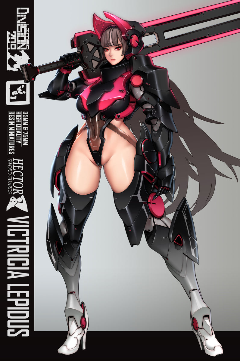 キャラクター LIMBO DIVISION209 Victricia Lepidus 75 Victricia Lepidus 75mm – LimboDivision209
