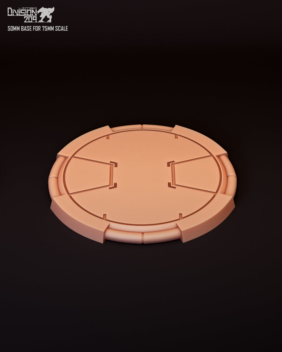 Free Limbodivision209 30mm and 50mm bases (3D printing STL files ...