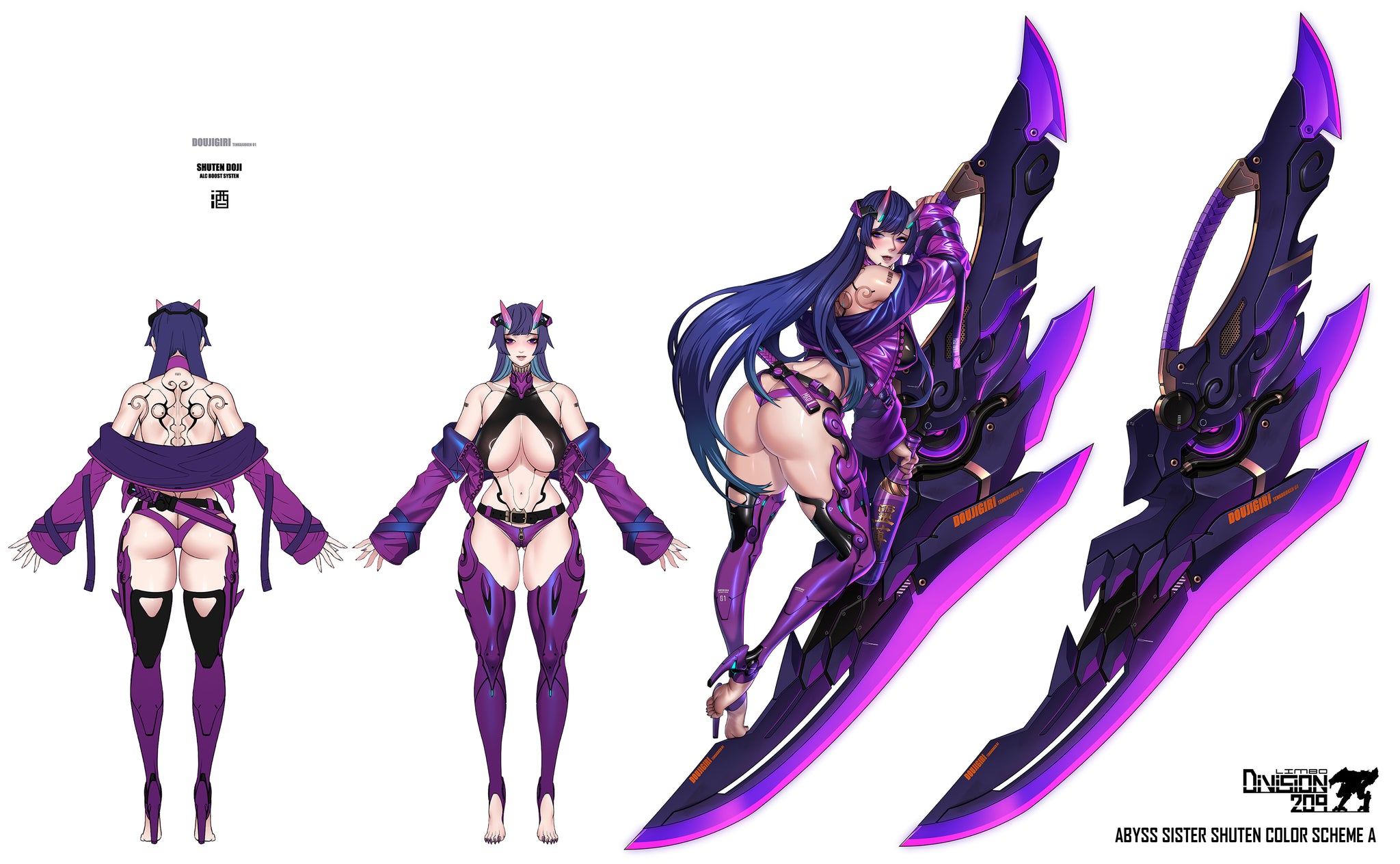 Pre-order  Abyss Sister Shuten 75mm