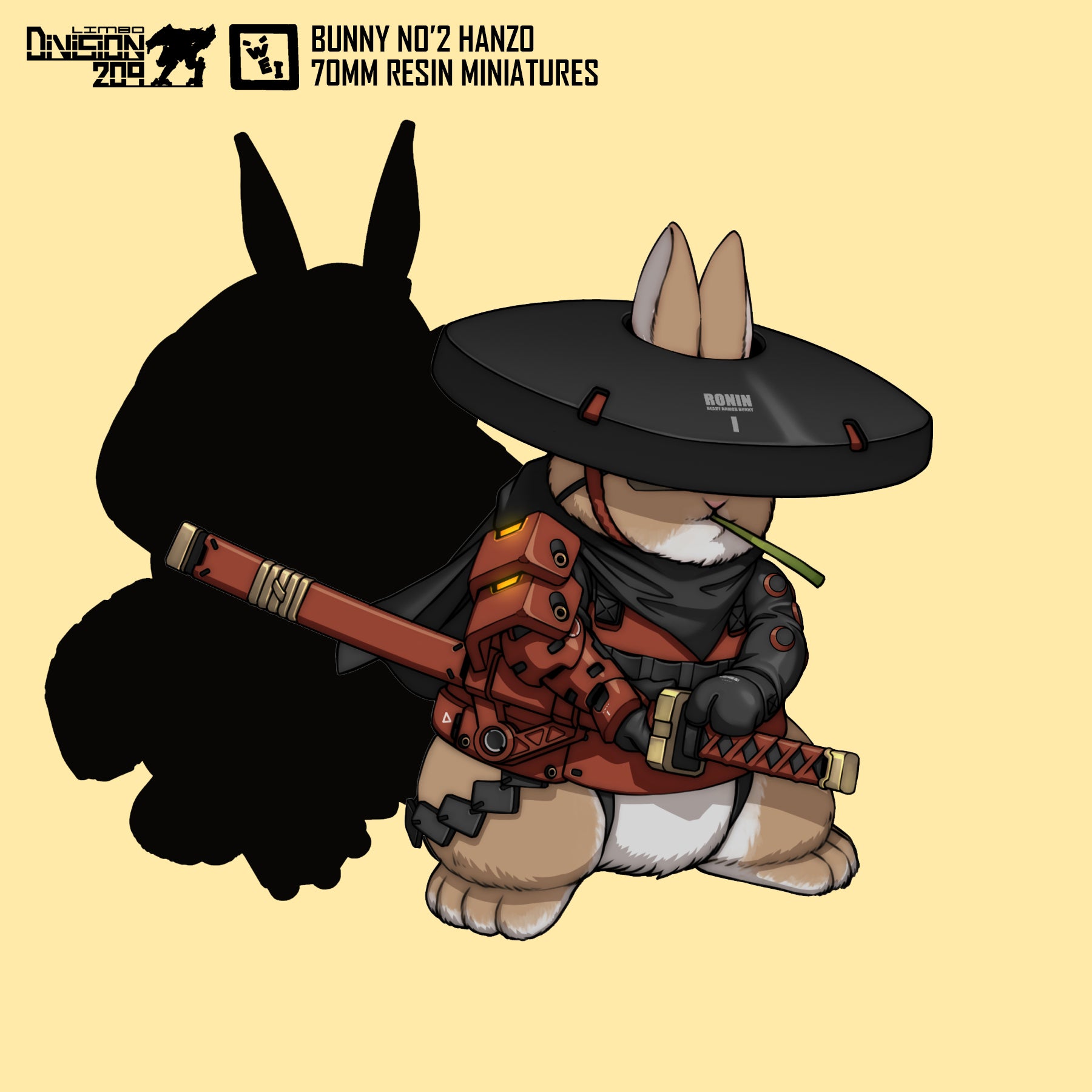 Bunny No'2 Hanzo 70mm – LimboDivision209