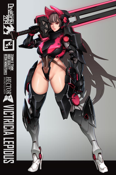 キャラクター LIMBO DIVISION209 Victricia Lepidus 75 Victricia Lepidus 75mm – LimboDivision209